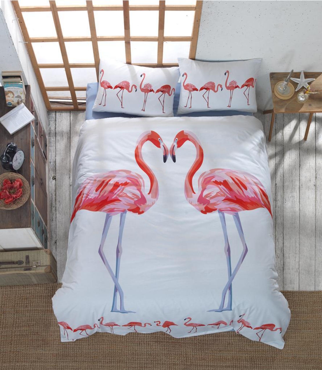 פלמינגו למיטה וחצי 120/200