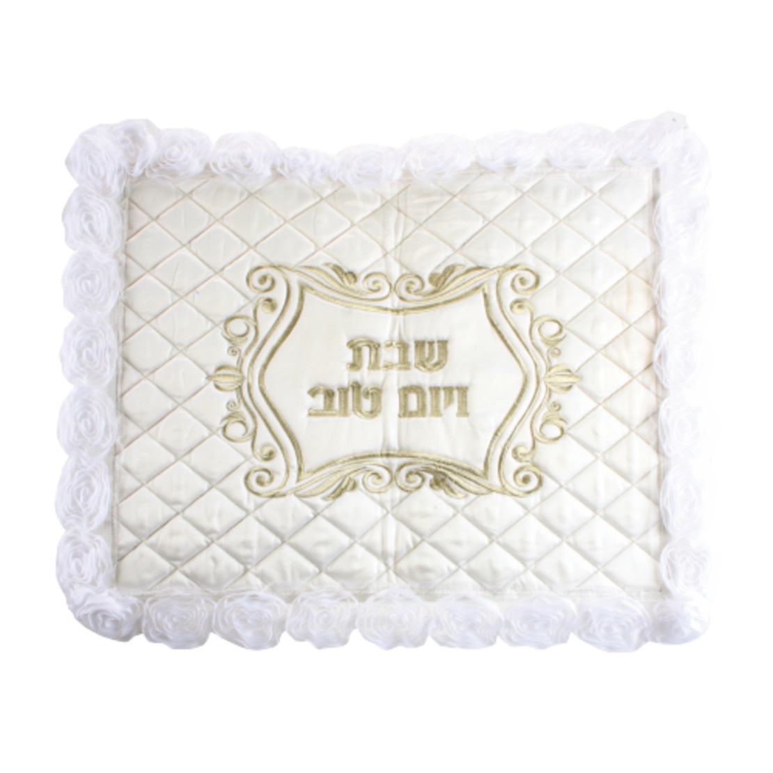 Challah Stan cover with flowers