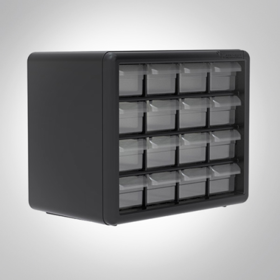 יחידת אחסון מפלסטיק – 16 מגירות