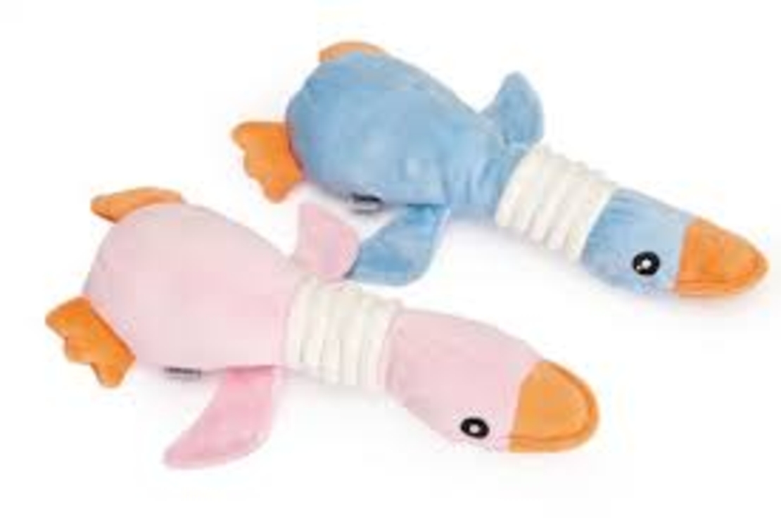 צעצוע בד בצורת ברווז