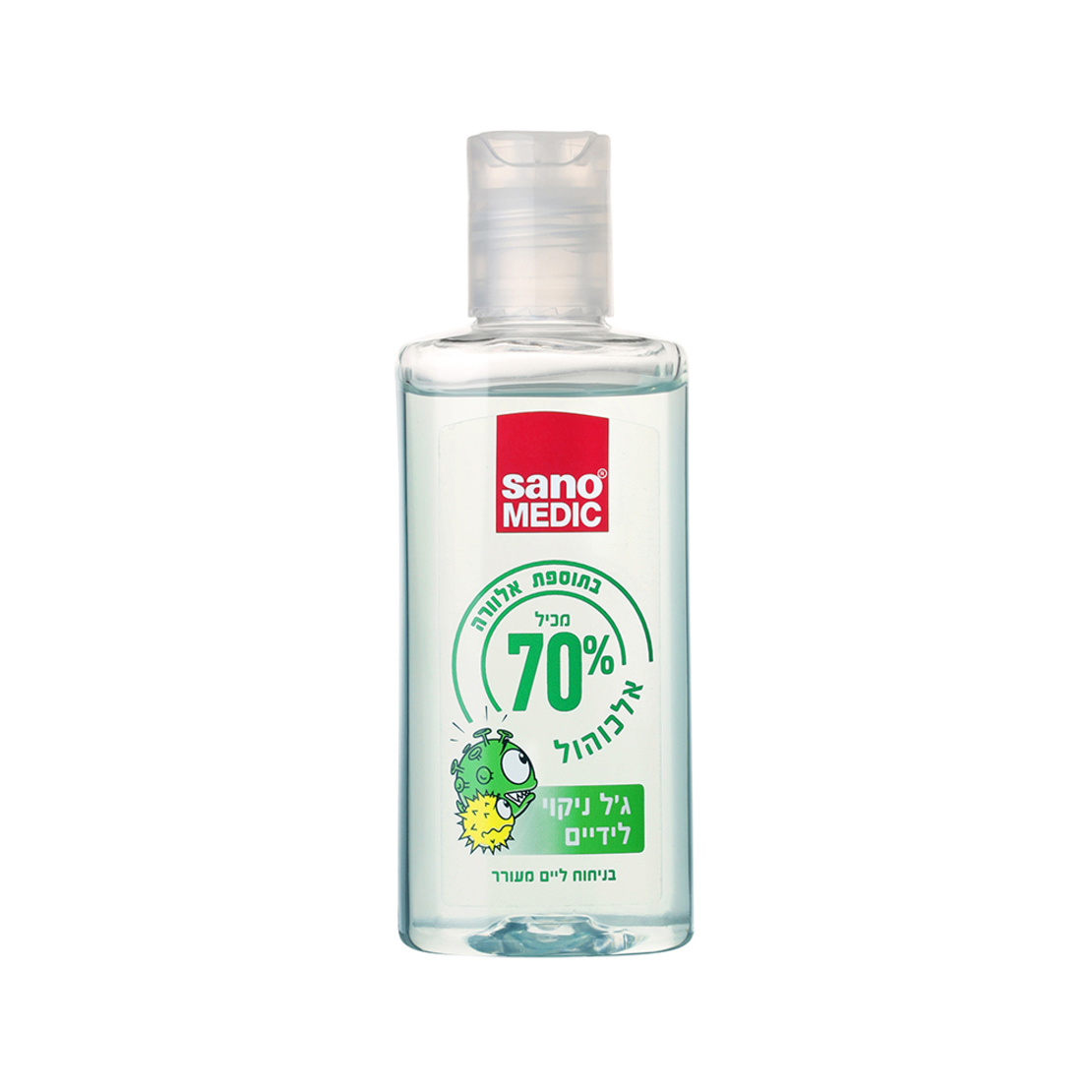 סנו מדיק  - ג'ל לניקוי ידיים ללא מים 100 מ'ל