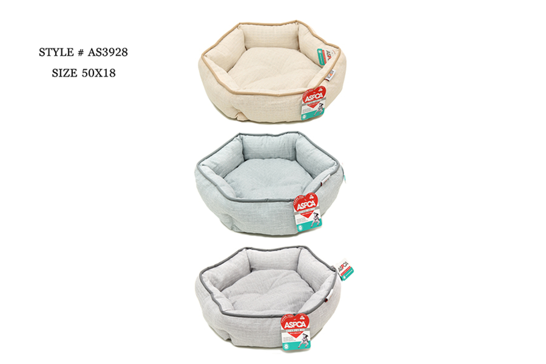 מיטה לכלב קטן קיצית בצורת משושה