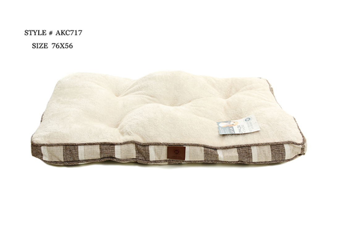 מזרן לכלב בינוני פוך ופרווה דו צדדי