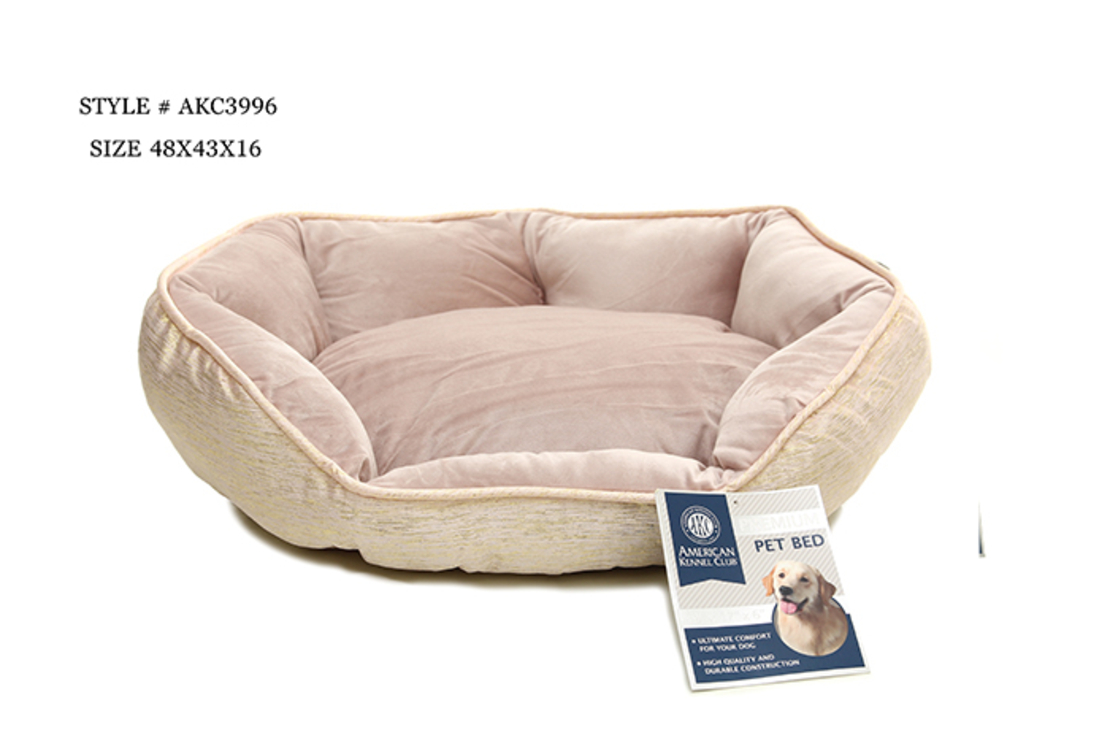 מיטה לכלב קטן קיצית מעוצבת, יוקרתית.