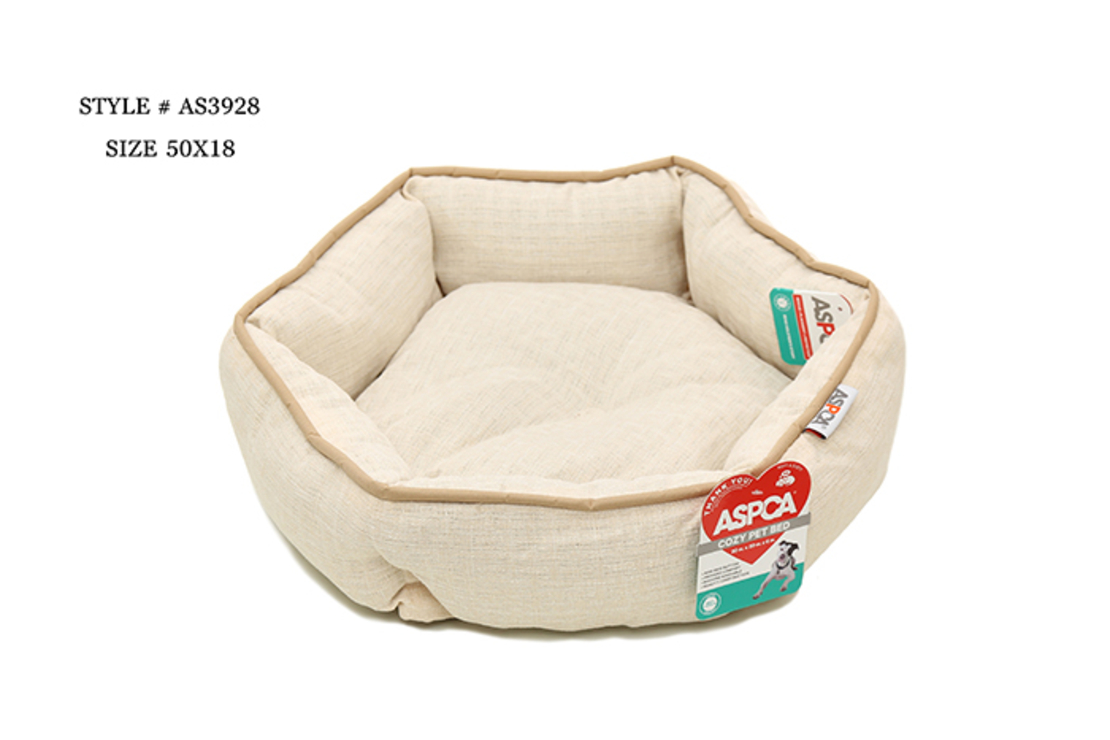 מיטה לכלב קטן קיצית בצורת משושה