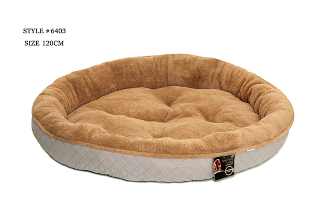 מיטה לכלב גדול עגולה קוטר 120 ס