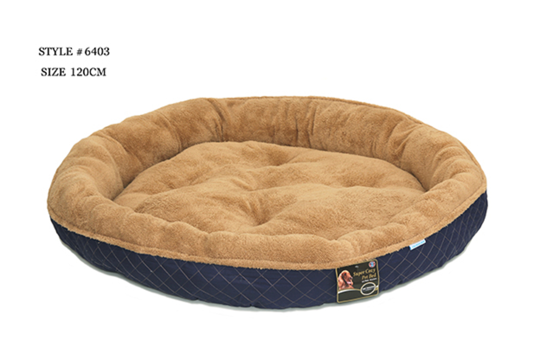 מיטה לכלב גדול עגולה קוטר 120 ס