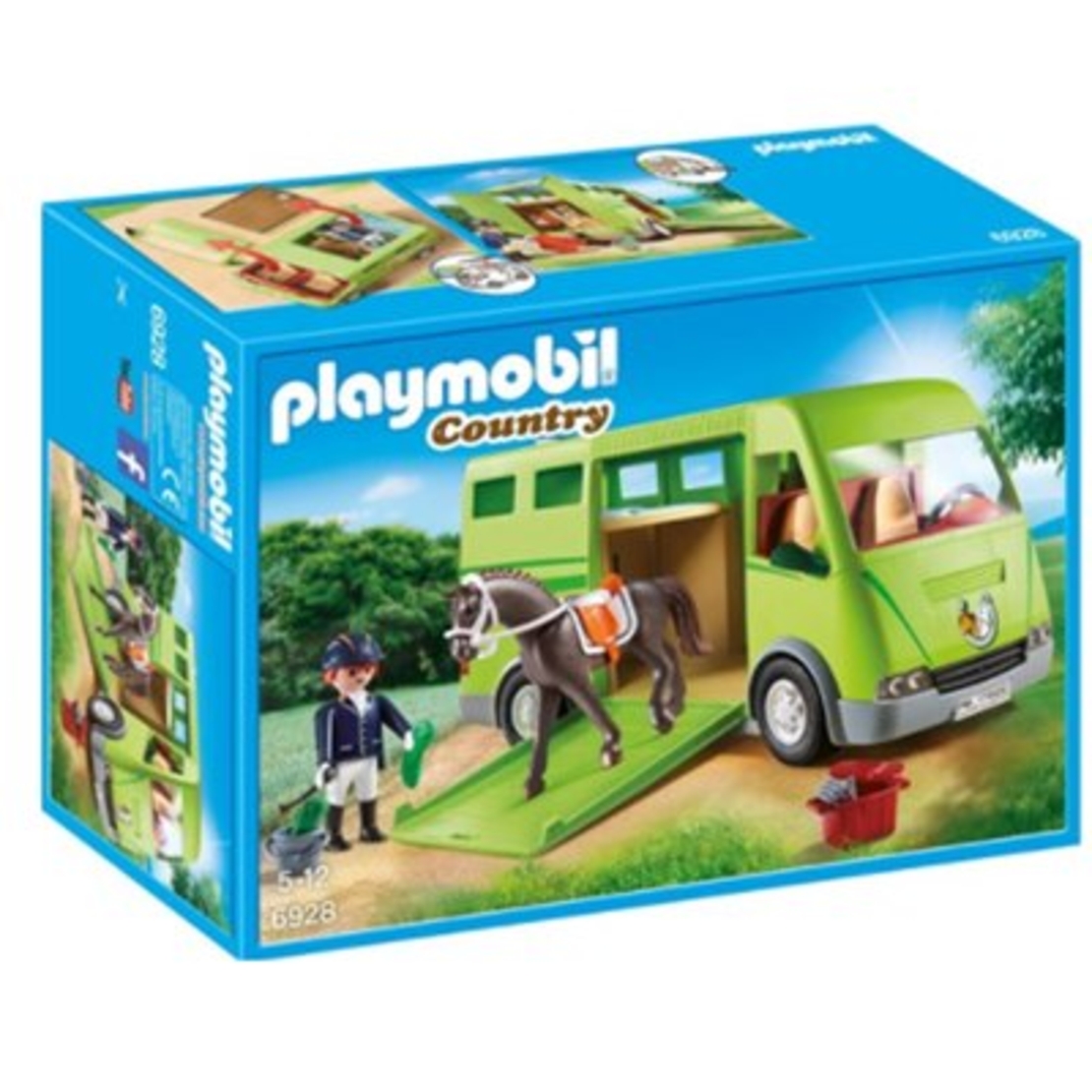 פליימוביל 6928 טריילר סוסים 