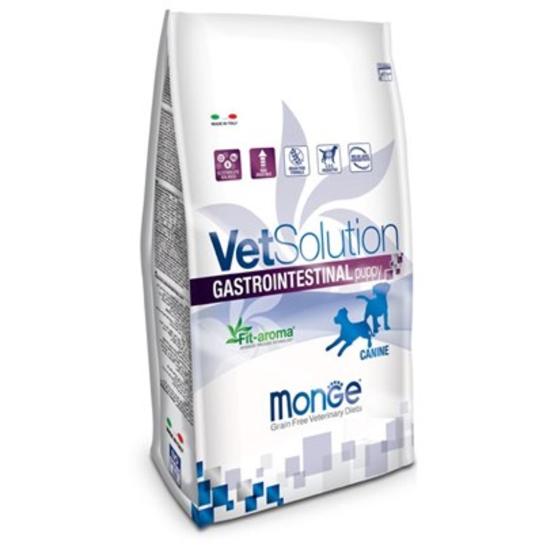 MONGE VetSolution מונג' וט סולושן אינטסטינל מזון רפואיגורים עם בעיות עיכול 1 ק