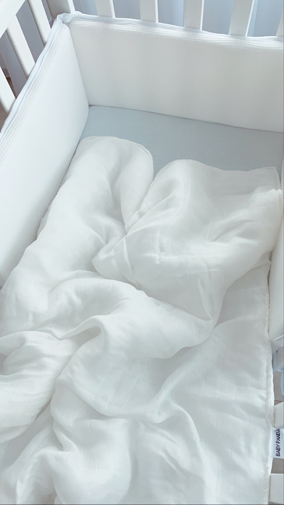 מגן ראש לעריסה|וופל לבן