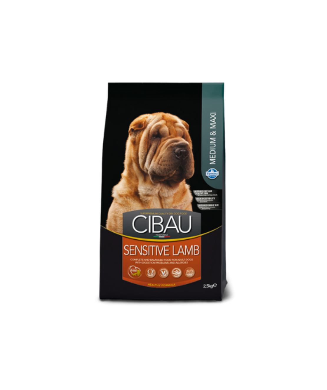 CIBAU סיבאו כלב בוגר סנסטיב כבש 12 ק