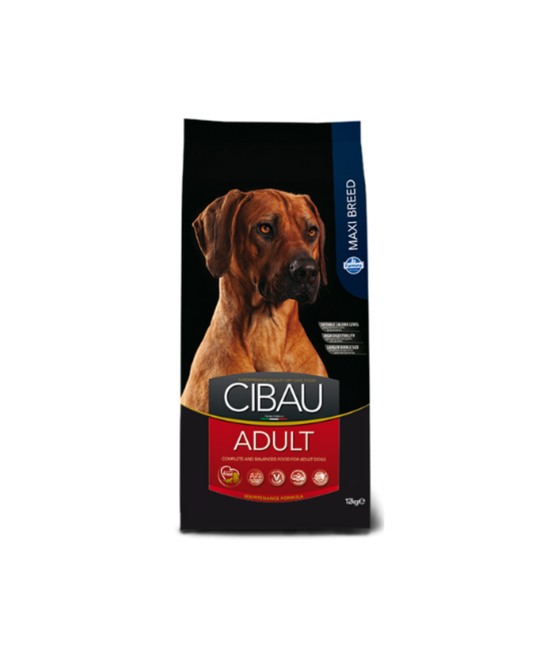 CIBAU סיבאו עוף מזון יבש לכלב בוגר מגזע גדול 12 ק