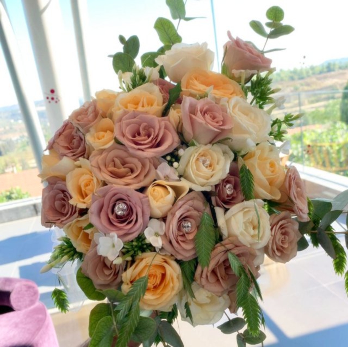 זר כלה גלוריה