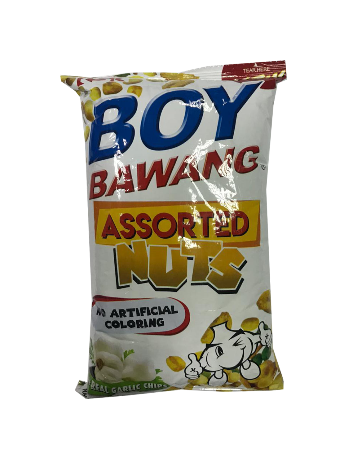 boy bawang assorted nuts with garlic chips 85g makati cabalen makati cabalen