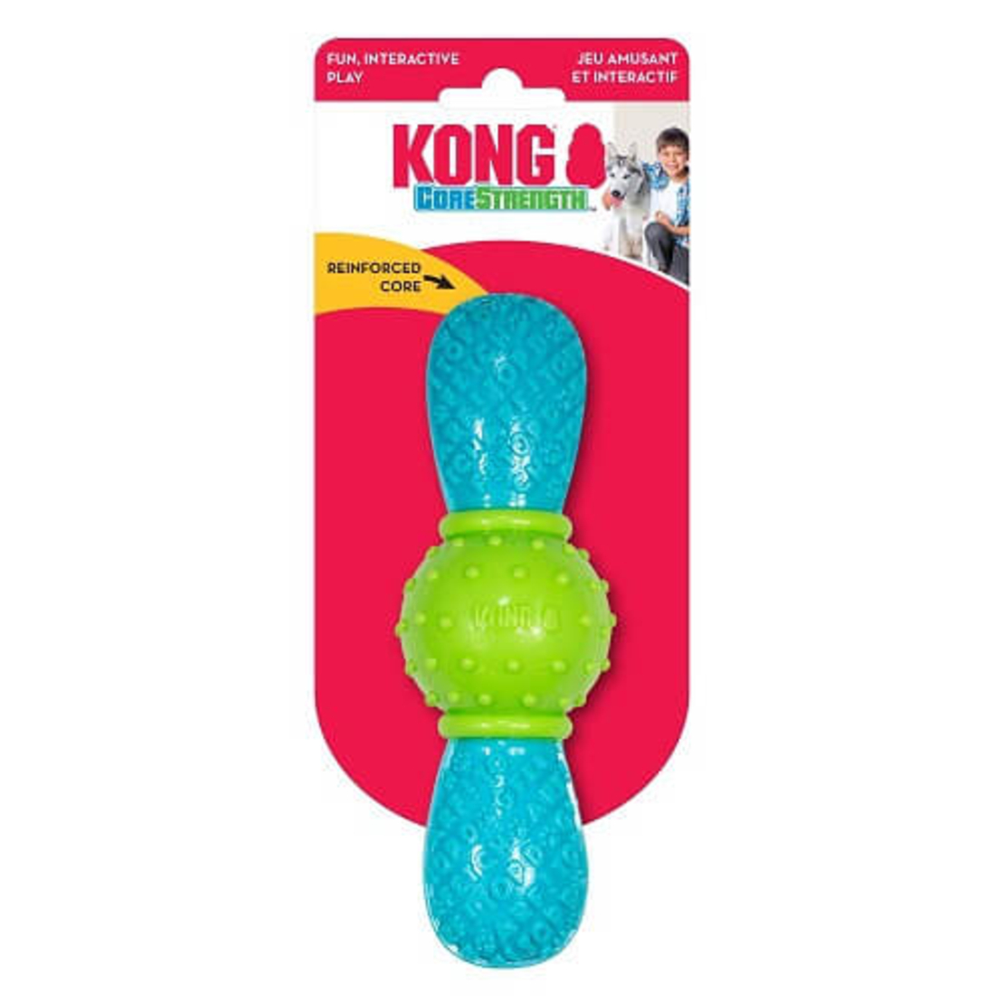 KONG CORE STRENGTH קונג קור צעצועי לעיסה עמידים במיוחד