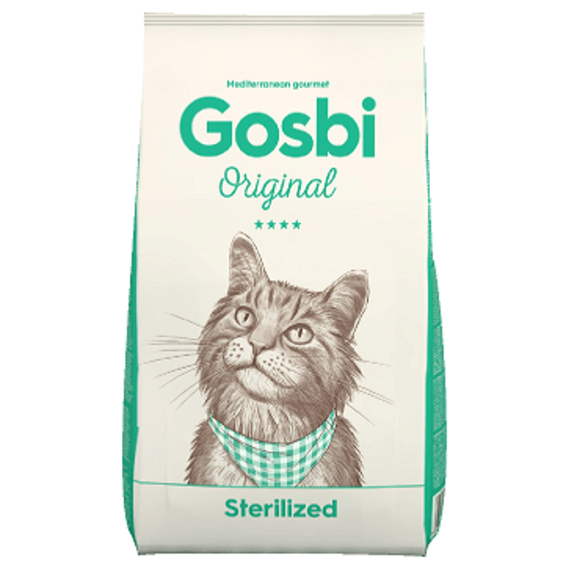 GOSBI ORIGINAL גוסבי אוריג'ינל חתול בוגר סטרילייזד 3 ק