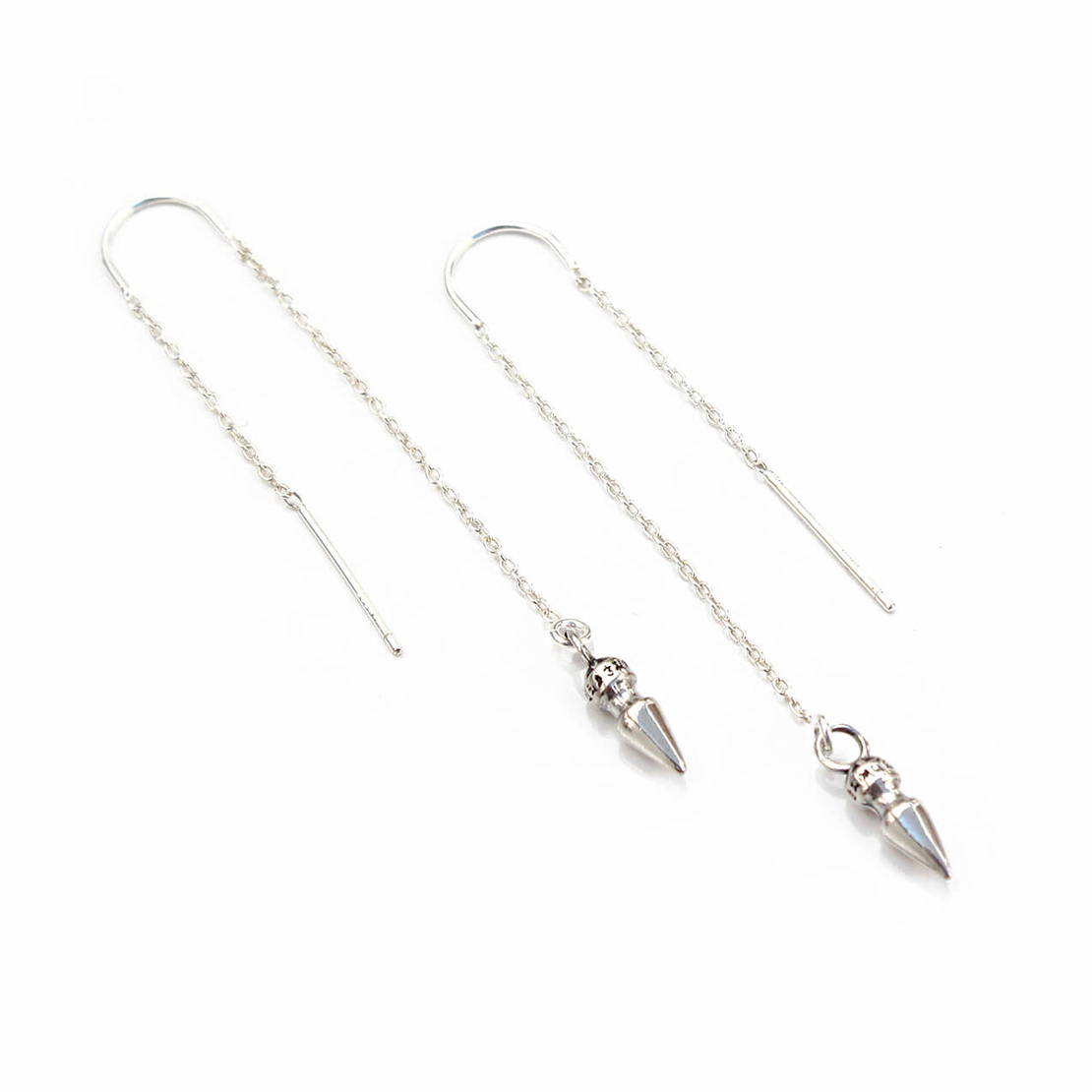 קומבינציית עגילים - STAR - כסף 925