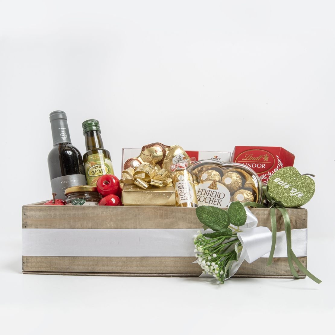 מארז מהודר בקופסה מעץ - 2