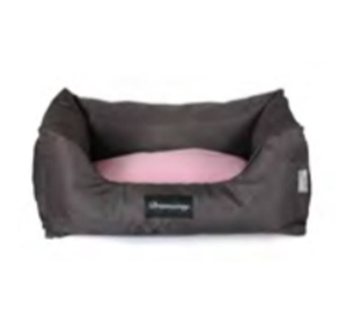 ספת בוסטון אפור ורוד -  80X62X22  