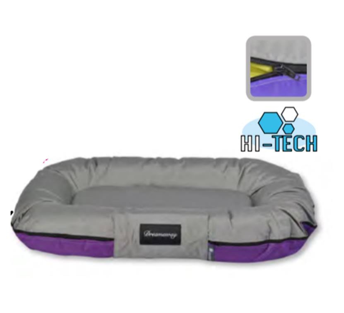 מזרן אפור סגול בוסטון 120X90X16 