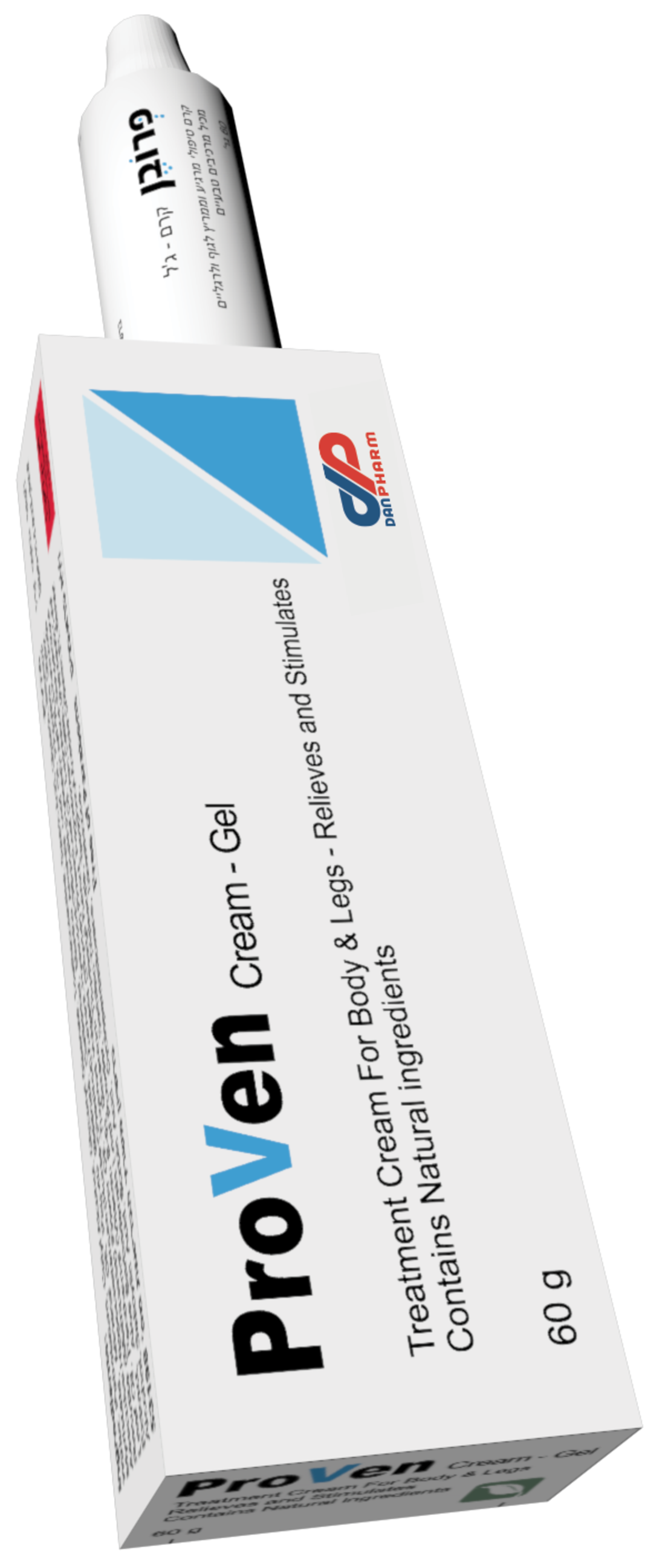 פרובן קרם טיפולי מרגיע ומרענן  לברכיים ולרגליים 
