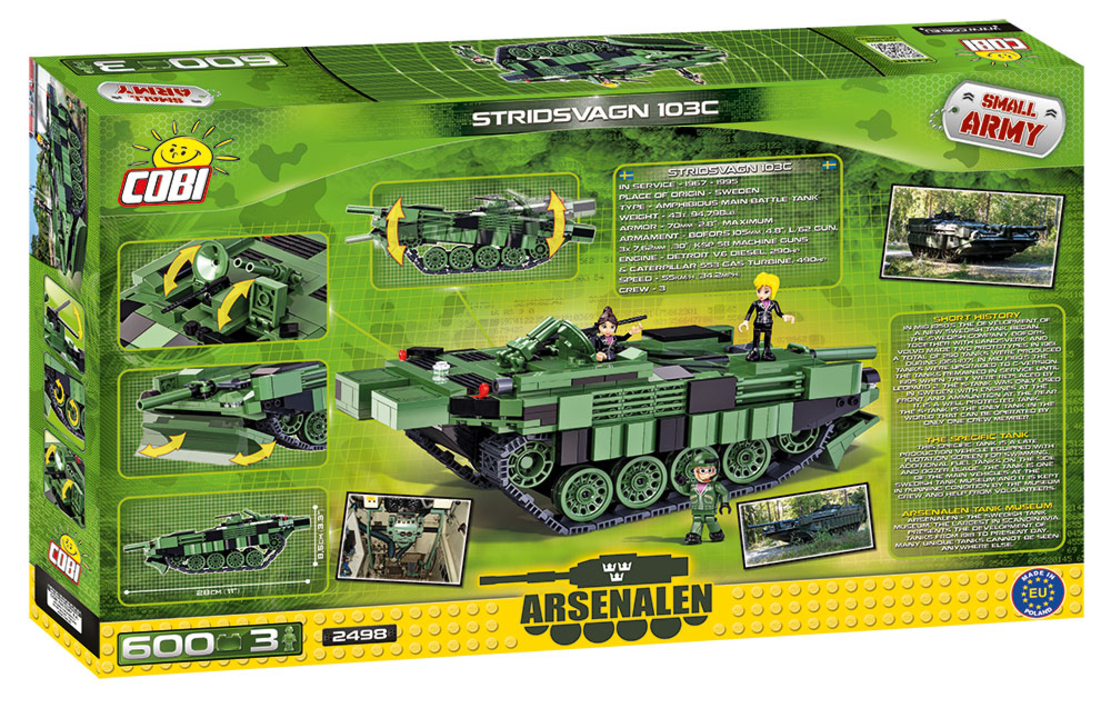 טנק סטרידסווגן 103C שבדי