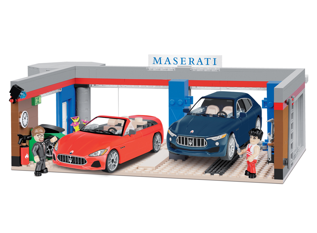 מוסך מכוניות מזראטי