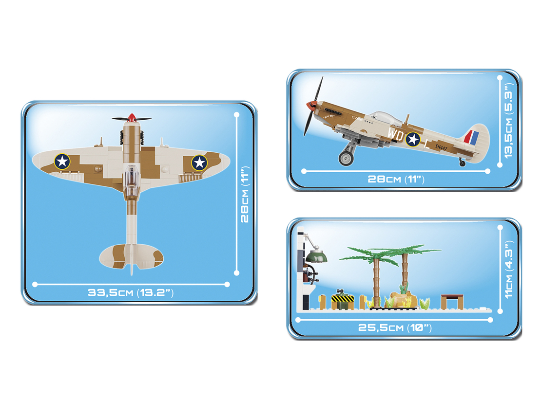 סופר מארין ספיטפייר והאנגר - SUPERMARINE SPITFIRE