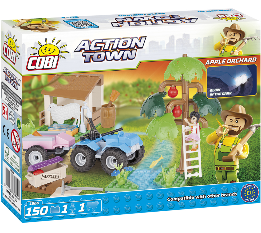 מטע תפוחים בכפר