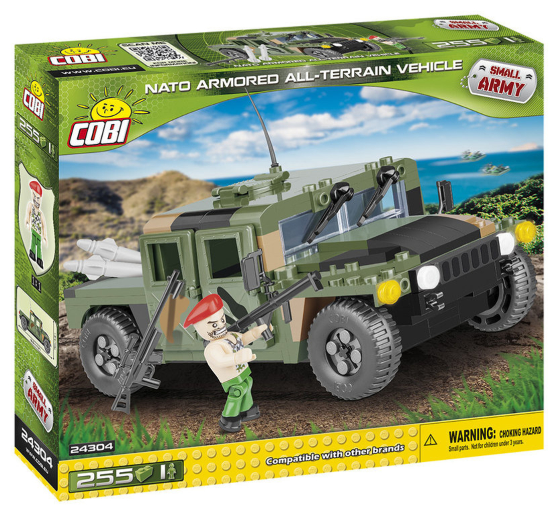 האמר אמריקאי ג'יפ צבאי ירוק