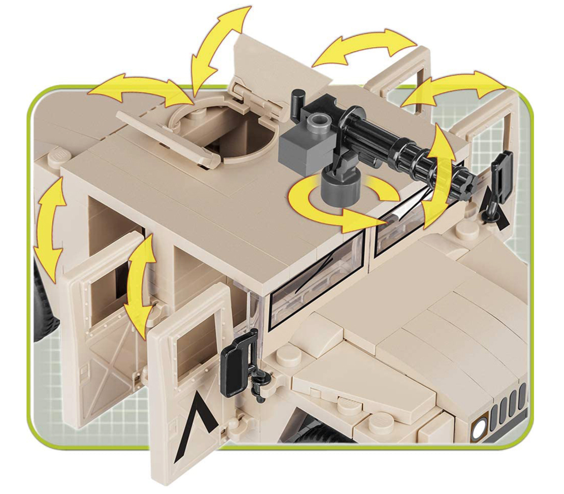 האמר אמריקאי ג'יפ צבאי חום