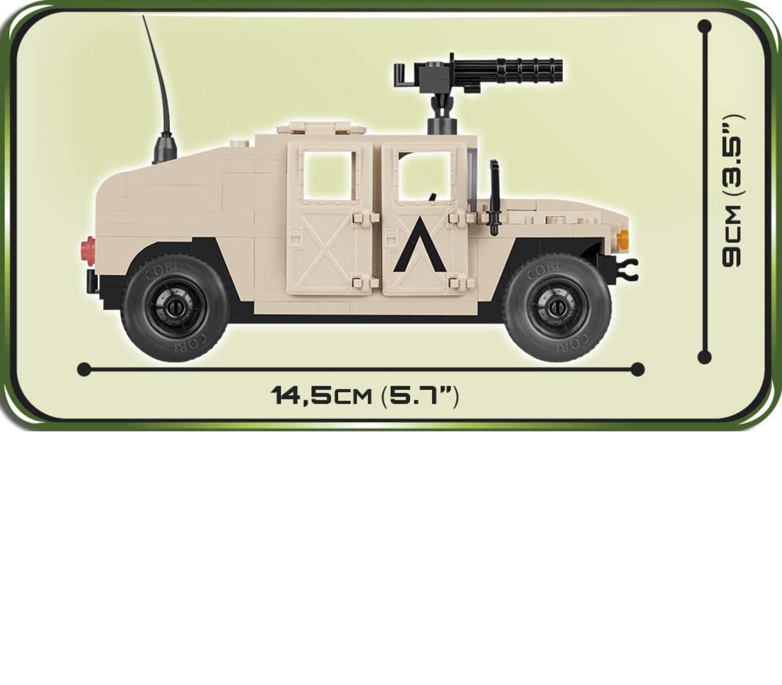האמר אמריקאי ג'יפ צבאי חום