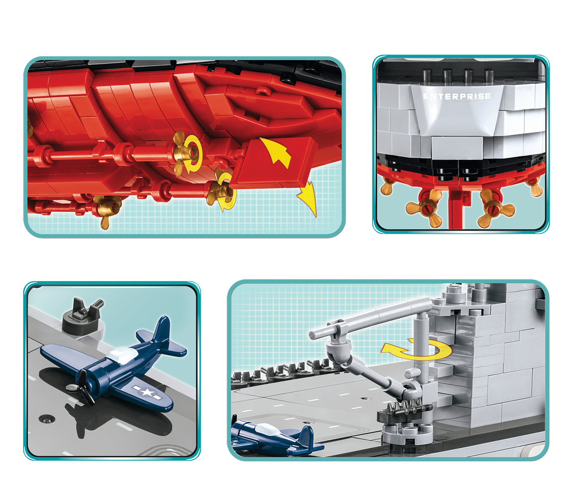 אנטרפרייז נושאת מטוסים - USS ENTERPRISE