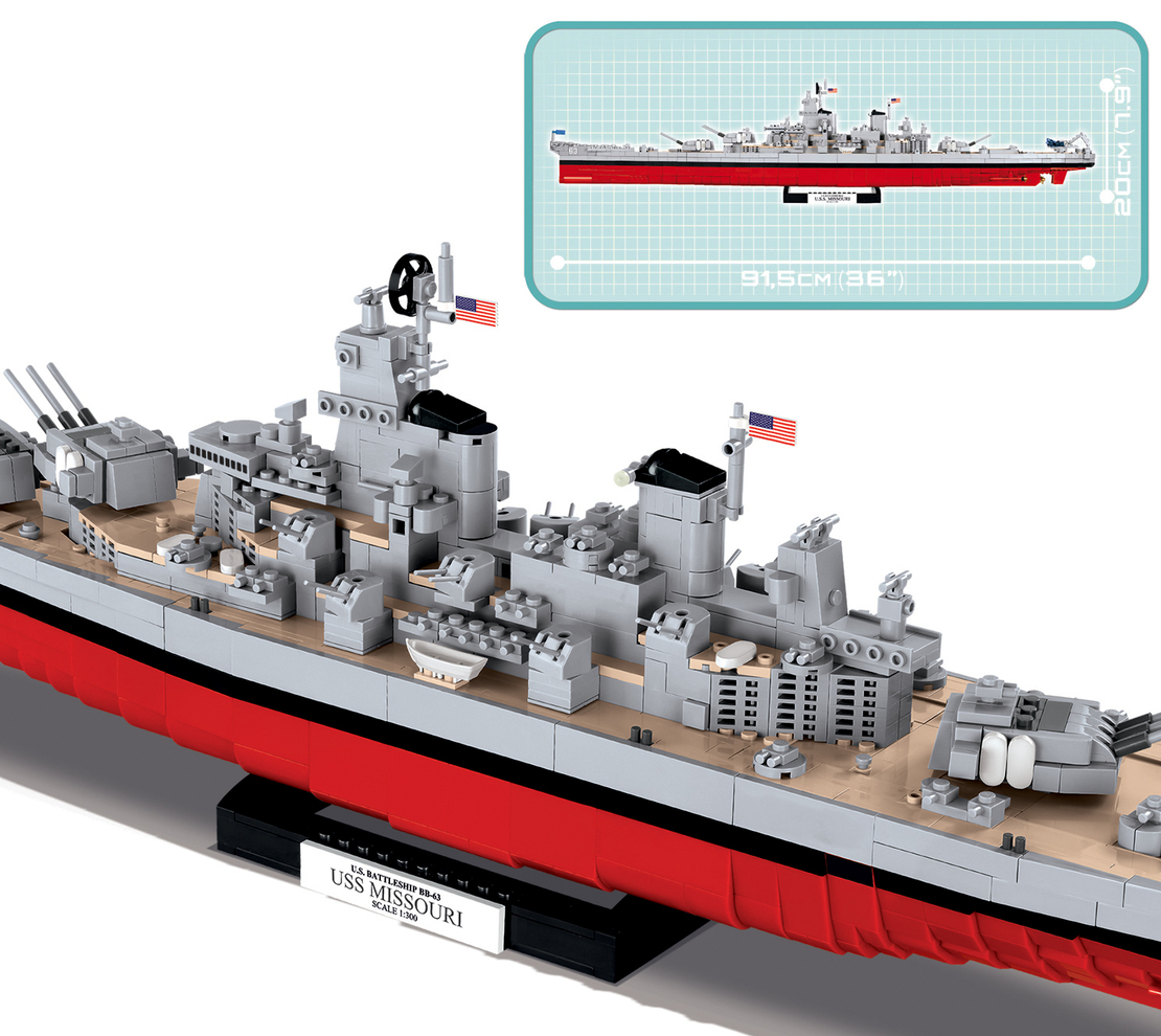 USS IOWA - איווה ומיזורי - אוניות הקרב של הצי האמריקאי