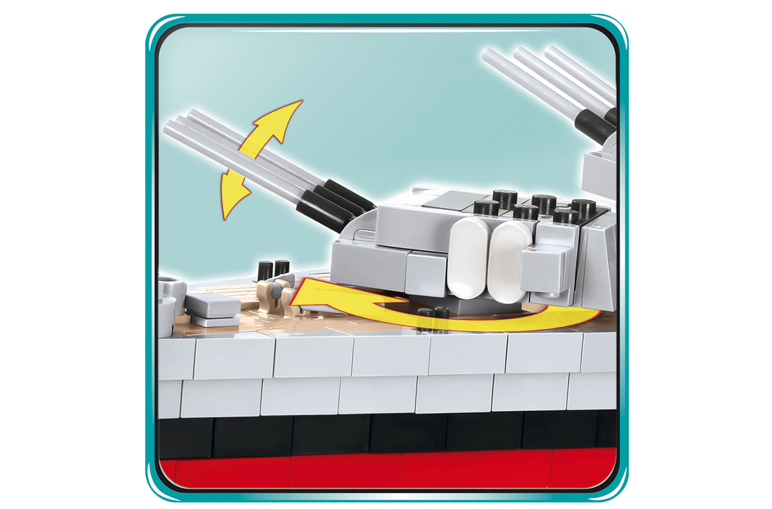 USS IOWA - איווה ומיזורי - אוניות הקרב של הצי האמריקאי