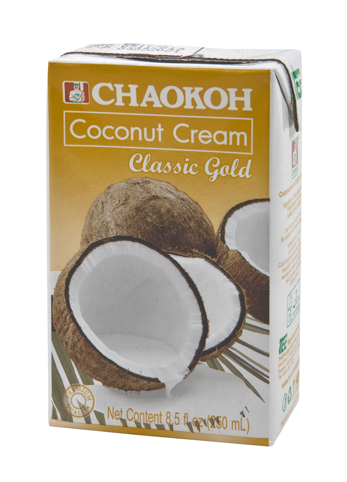 קרם קוקוס ללא גלוטן 250 מ