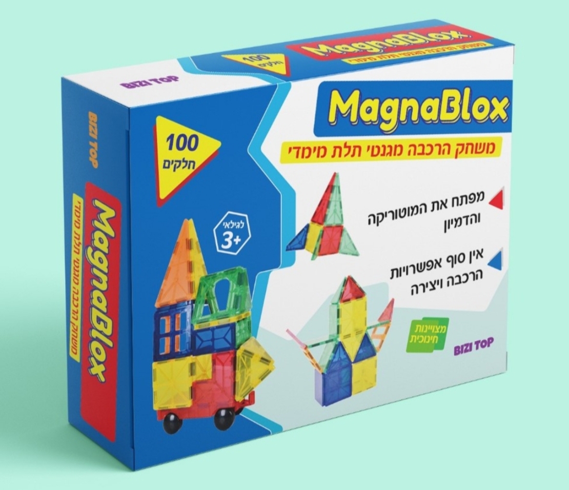 מגנטים 100 חלקים