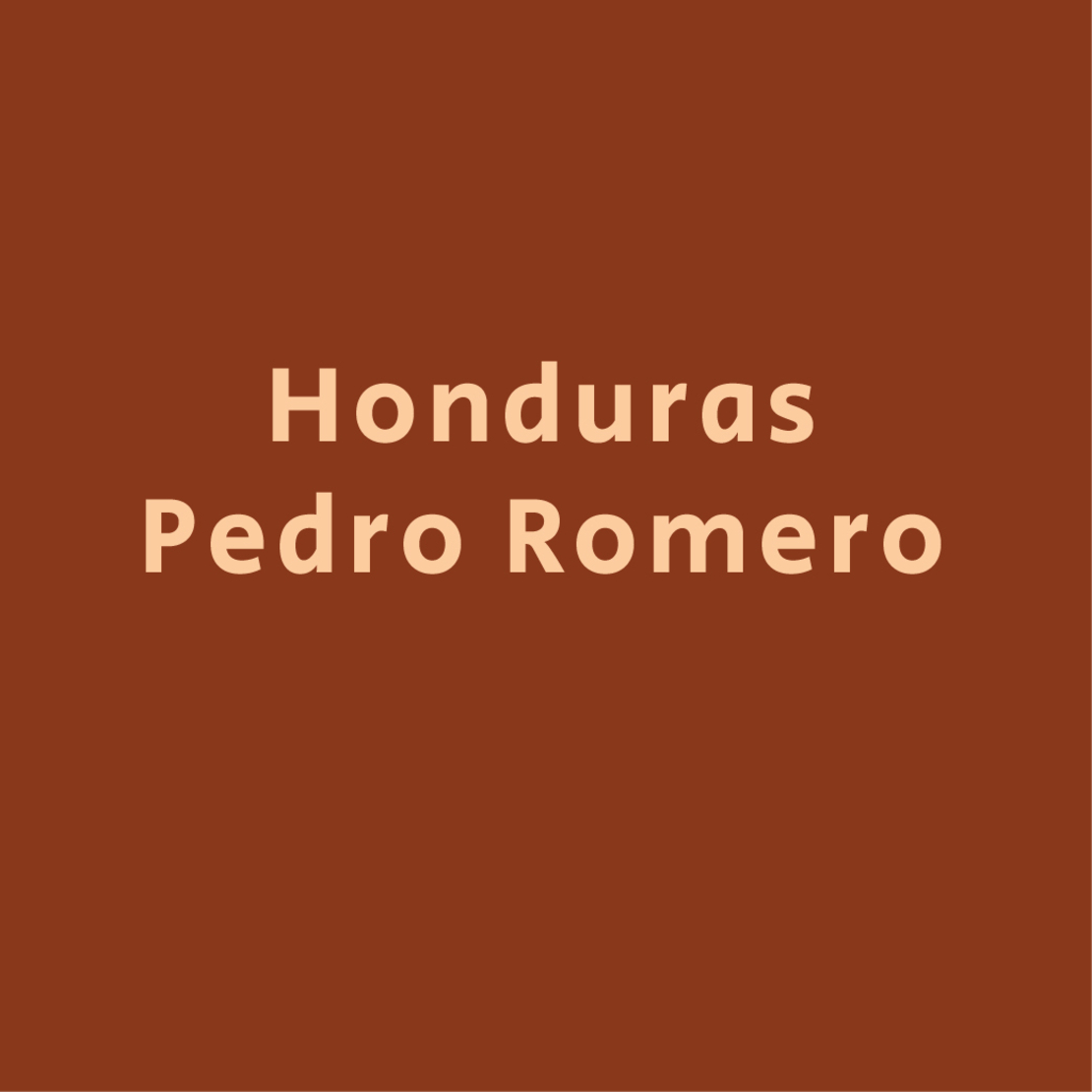 הונדורס פדרו רומרו