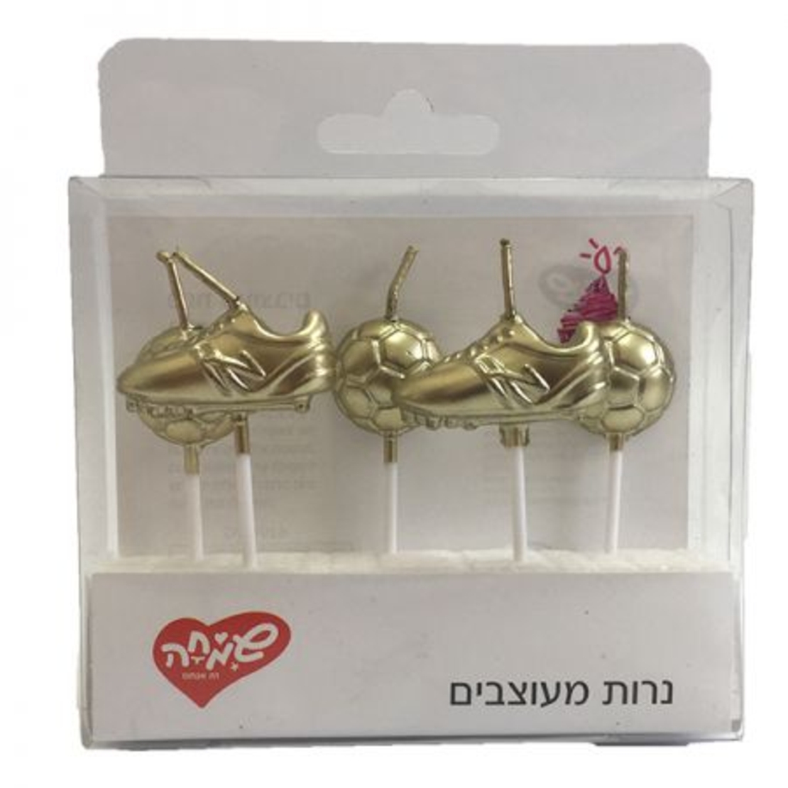 נרות מעוצבים - כדורגל