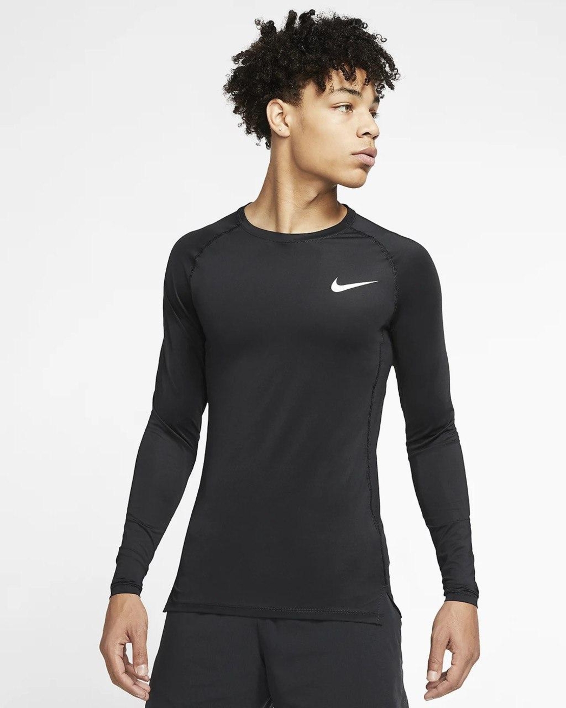 חולצת נייק לגברים | Nike Pro Men's Tight-Fit Long-Sleeve Top 