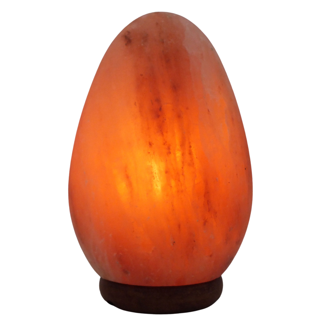 מנורת גביש מלח הימלאיה בצורת ביצה