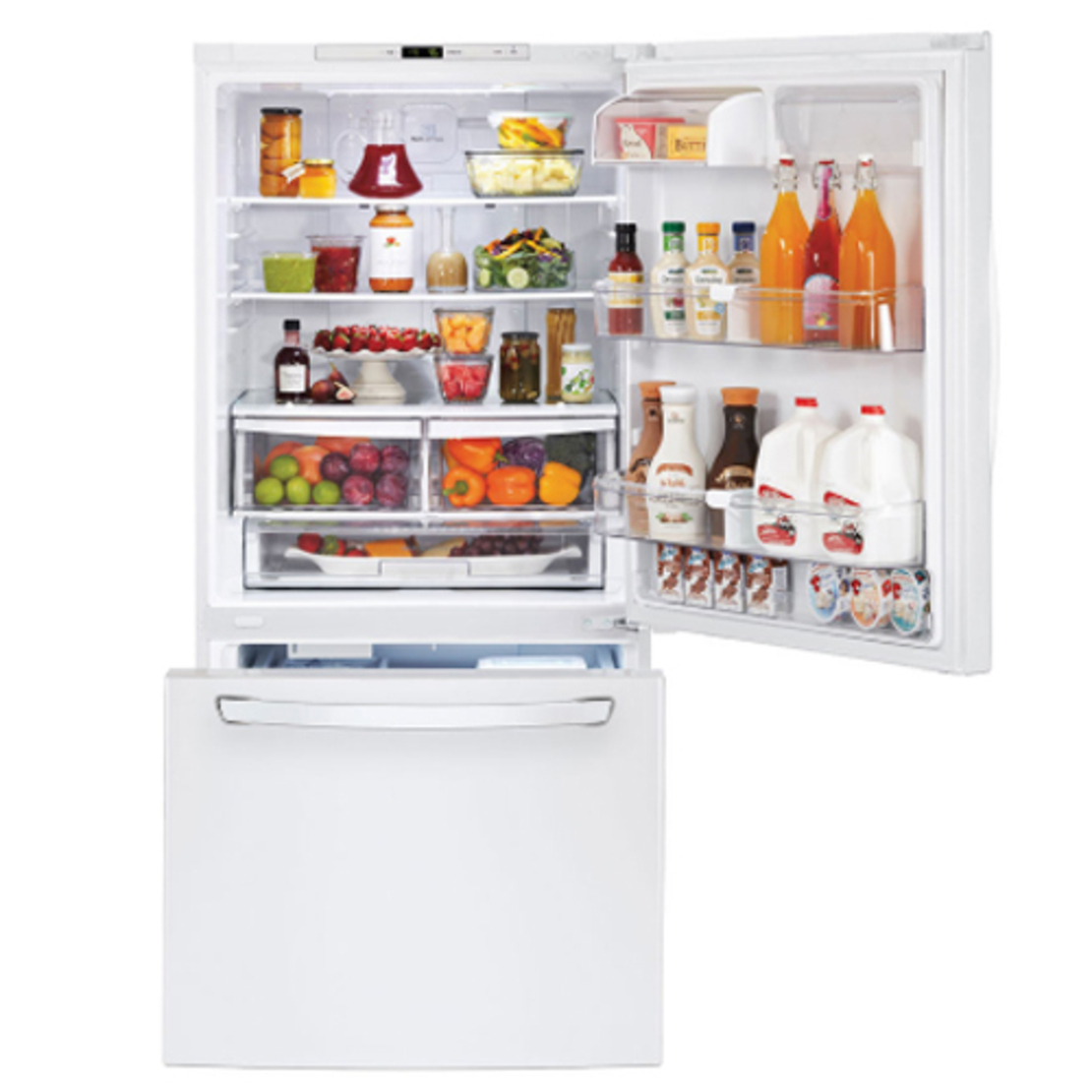        מקרר מקפיא תחתון 714 ליטר LG GM-859RSC/RWC