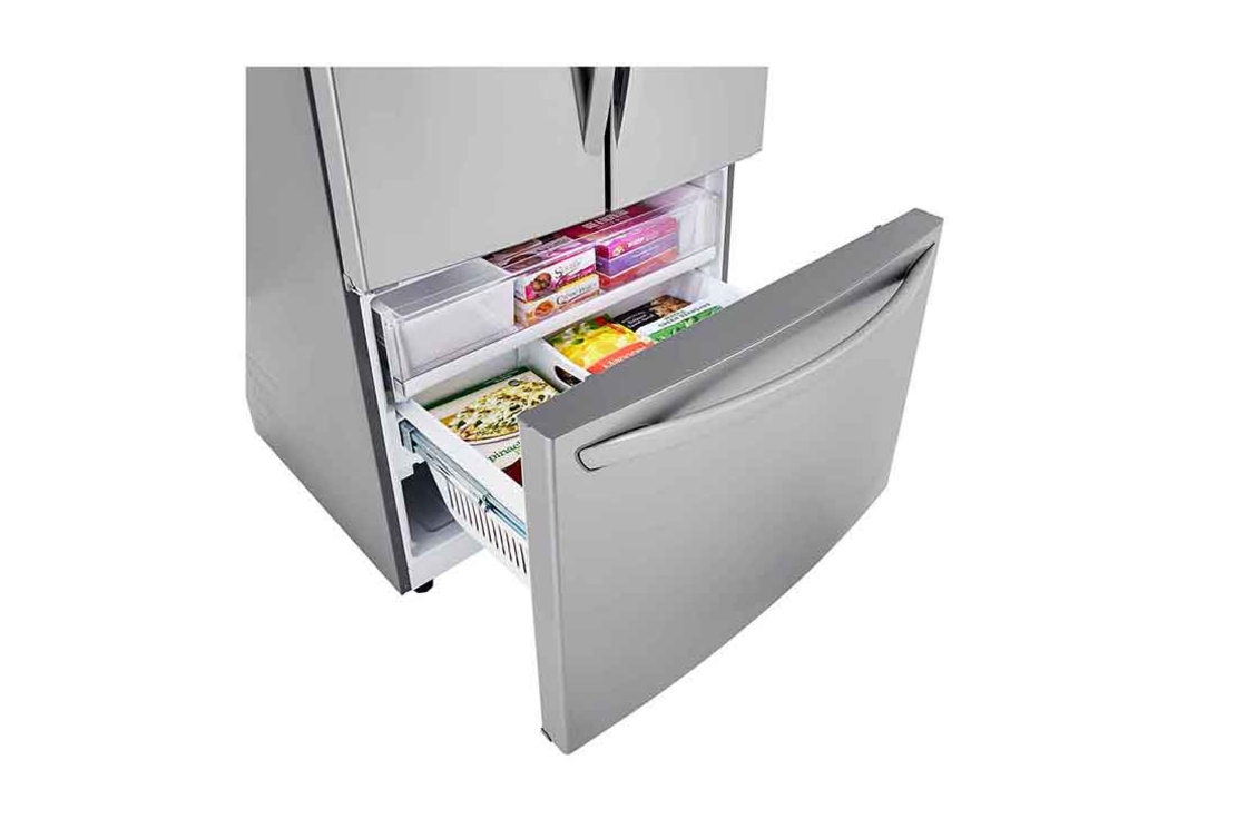 מקרר 3 דלתות 790 ליטר מבית LG דגם GRB265MAJ