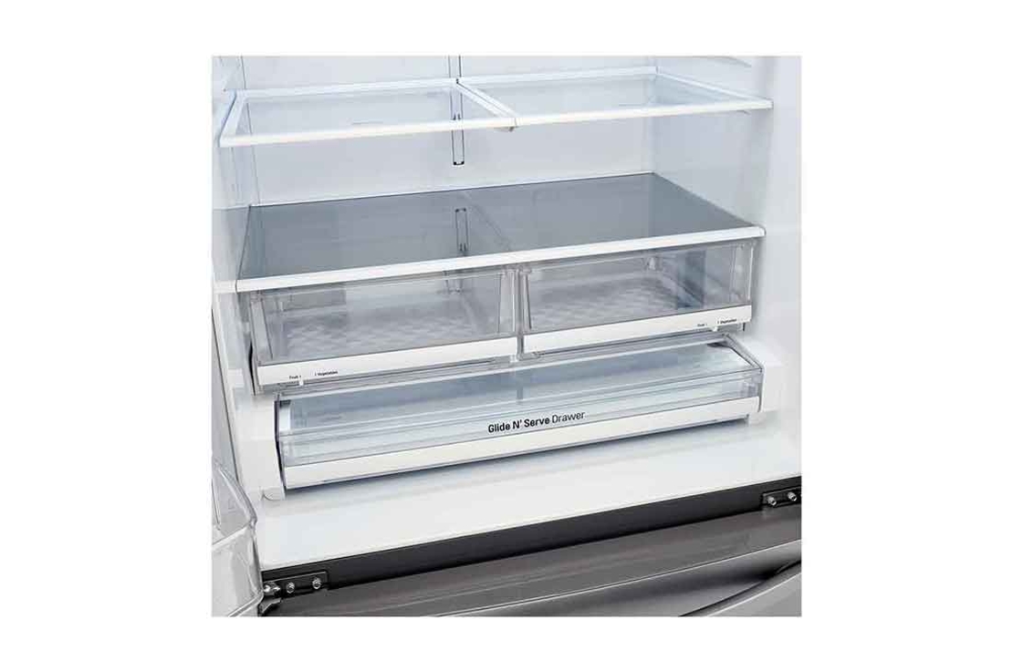 מקרר 3 דלתות 790 ליטר מבית LG דגם GRB265MAJ