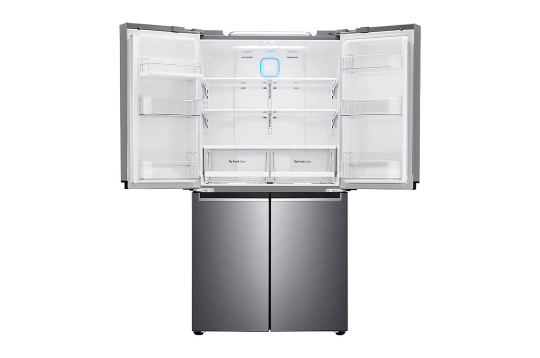 מקרר 4 דלתות 676 ליטר LG  GR-B708XL 