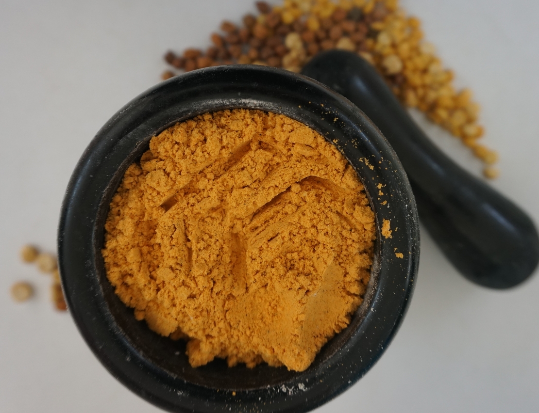 קמח חמצה תרבותית טחונה מתובל- (שורו מתובל) ሽሮ