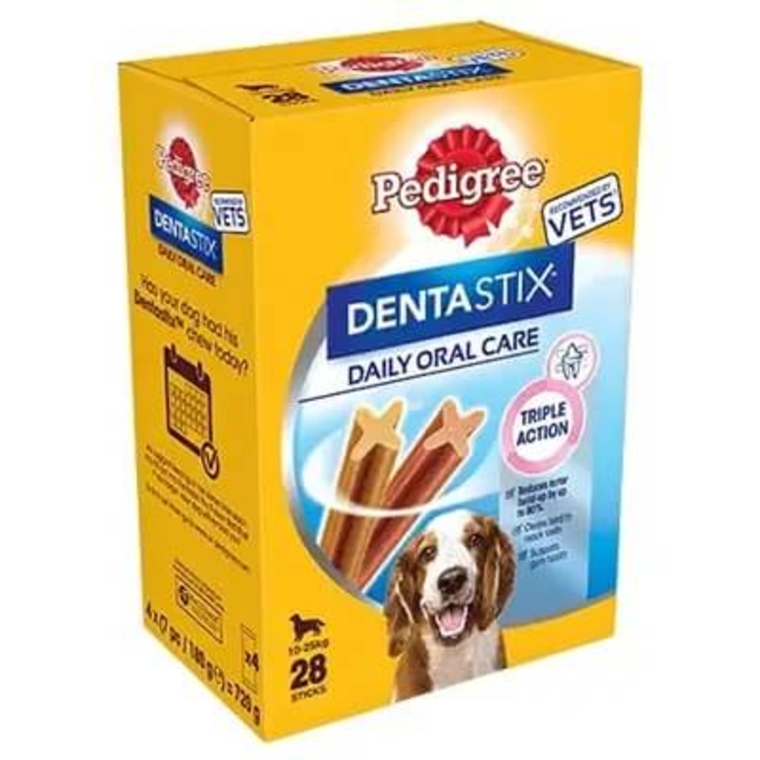 Pedigree DENTASTIX פדיגרי דנטה סטיקס - חטיף דנטלי לכלב לשימוש יומיומי