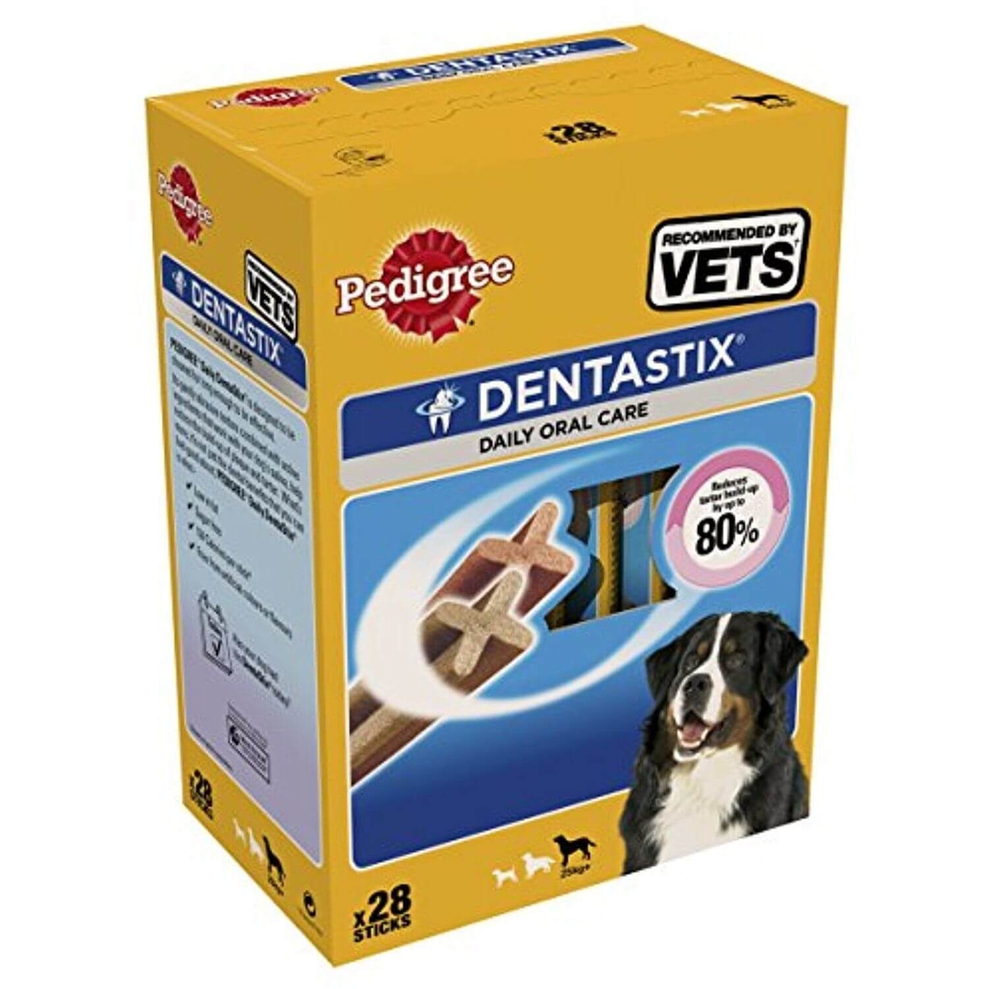 Pedigree DENTASTIX פדיגרי דנטה סטיקס - חטיף דנטלי לכלב לשימוש יומיומי