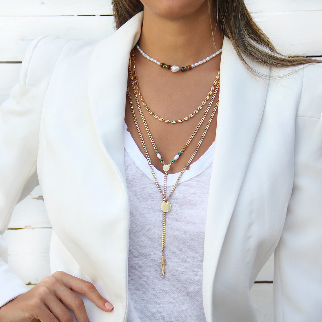 שרשרת איזבל זהובה 