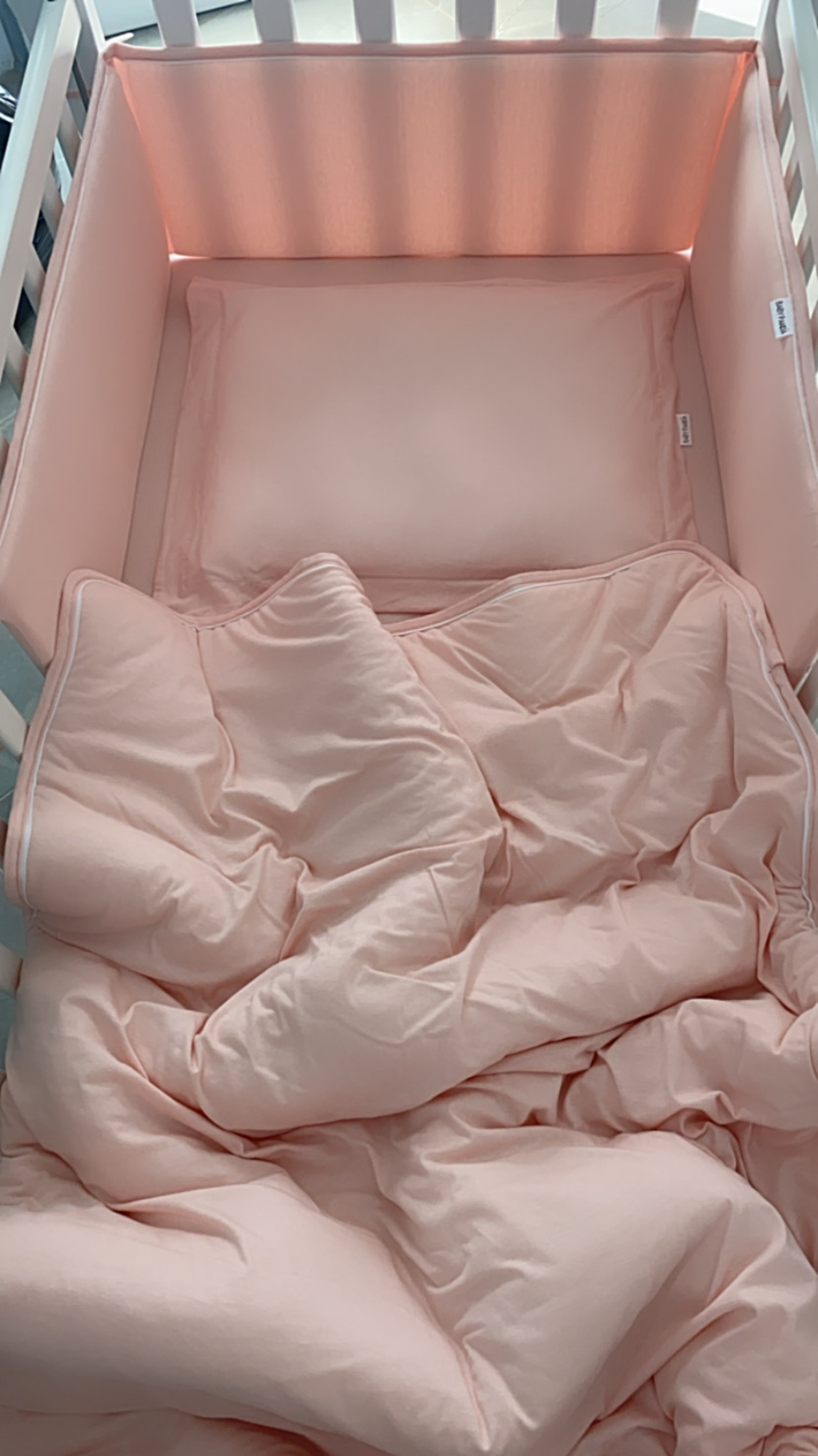 סט חורף מלא למיטת תינוק | New pink